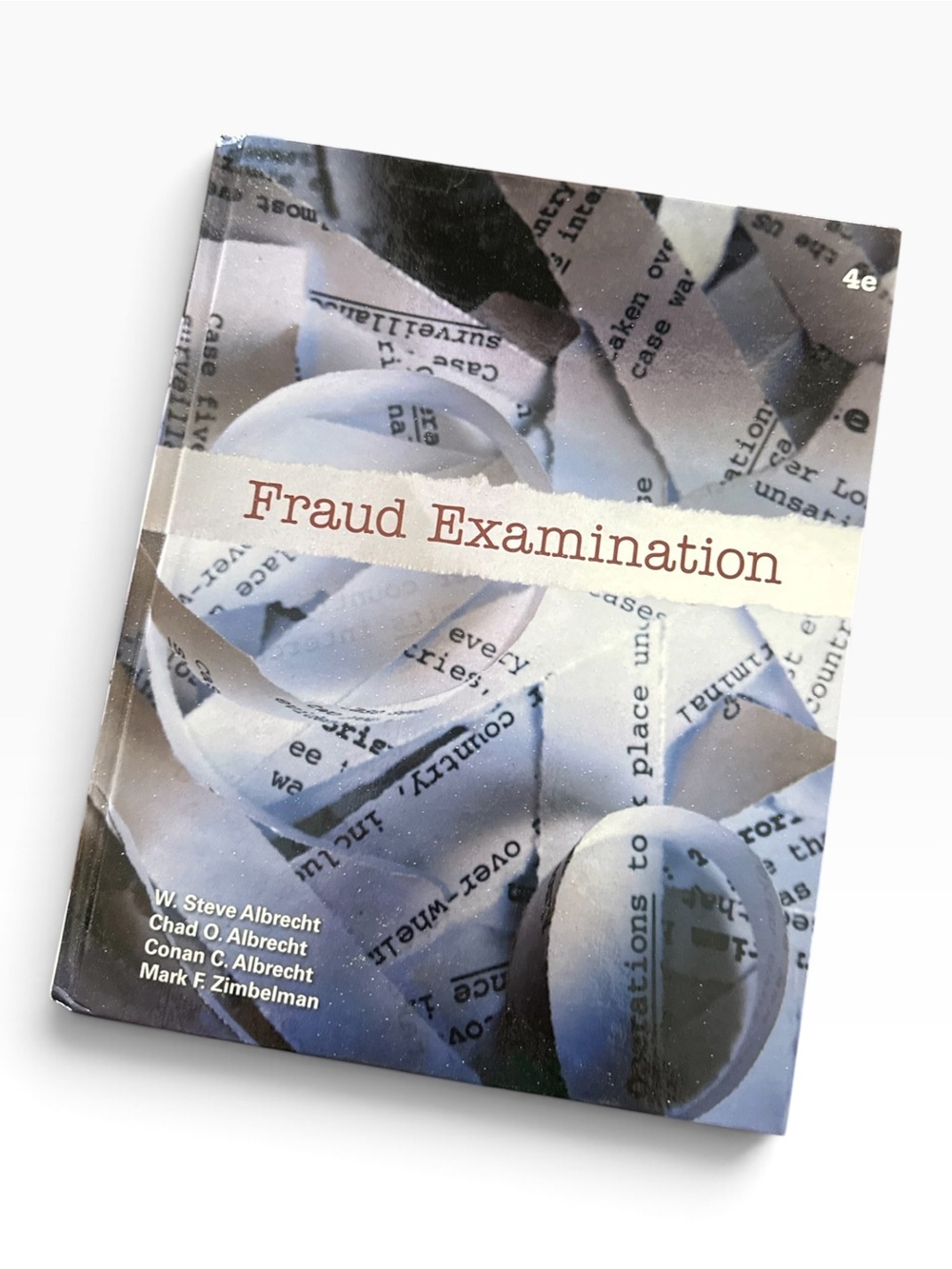 South-Western Cengage Learning Fraud Examination Textbook